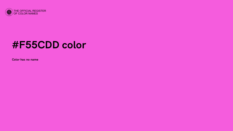#F55CDD color image