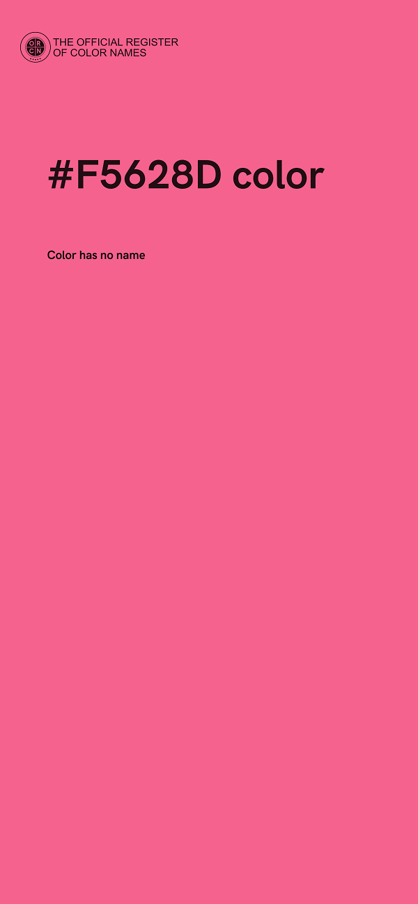 #F5628D color image