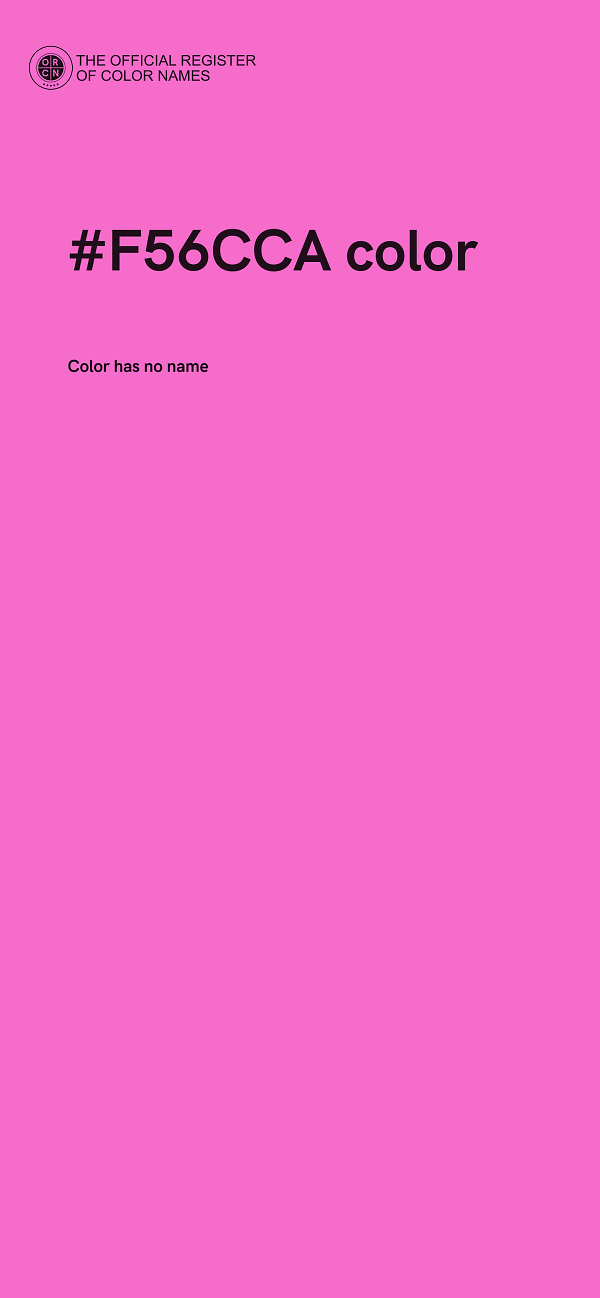 #F56CCA color image