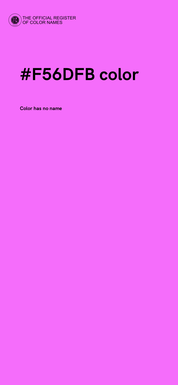 #F56DFB color image