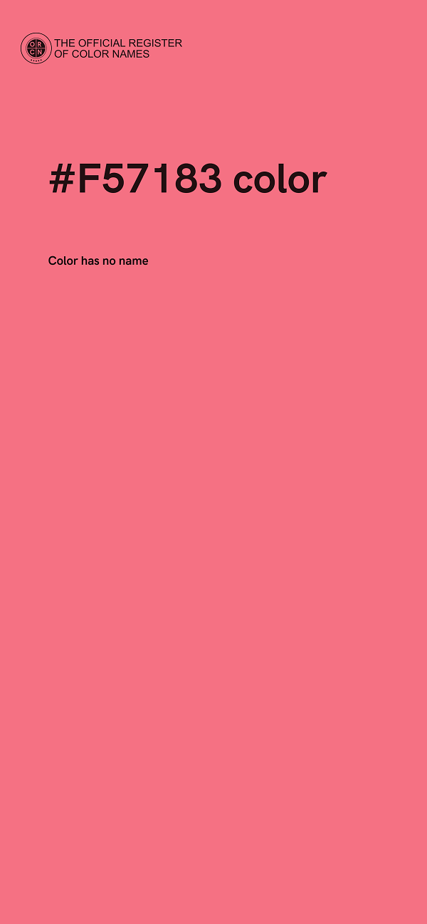 #F57183 color image