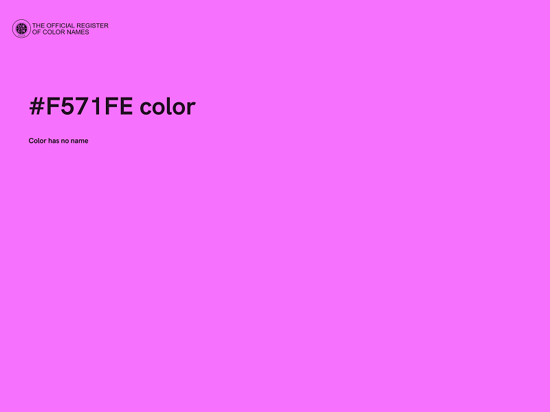 #F571FE color image