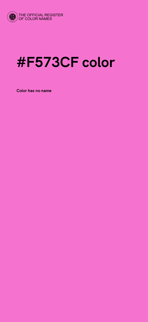 #F573CF color image