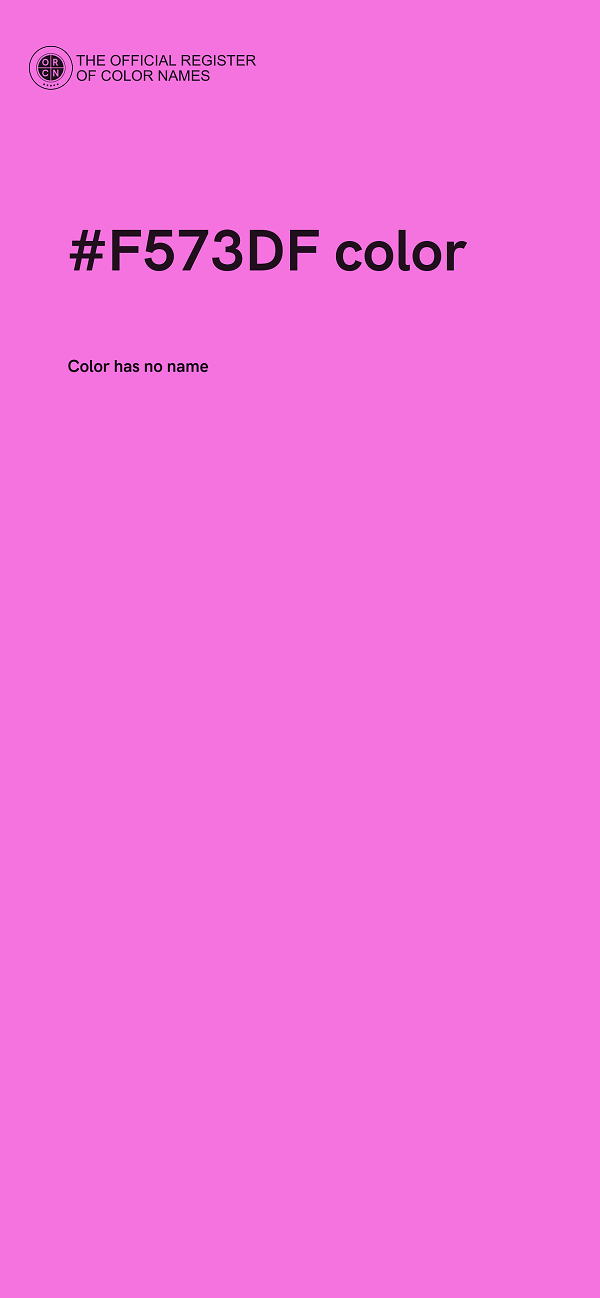 #F573DF color image