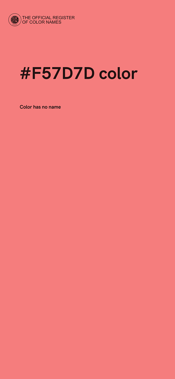 #F57D7D color image