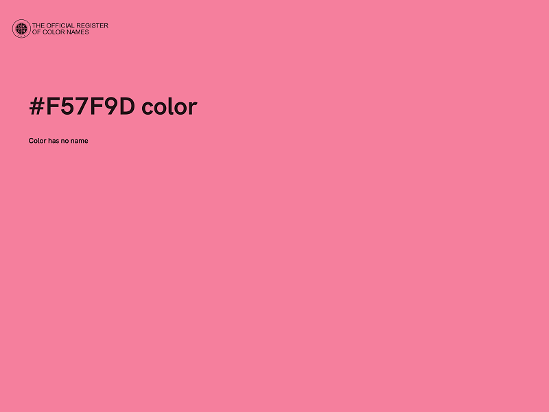 #F57F9D color image