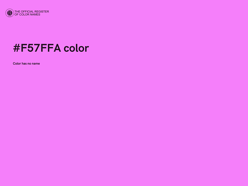 #F57FFA color image