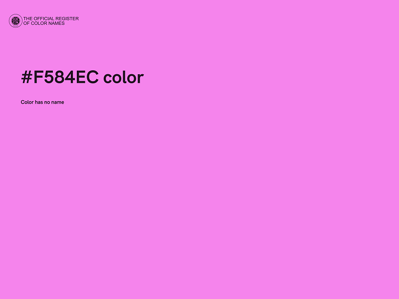 #F584EC color image