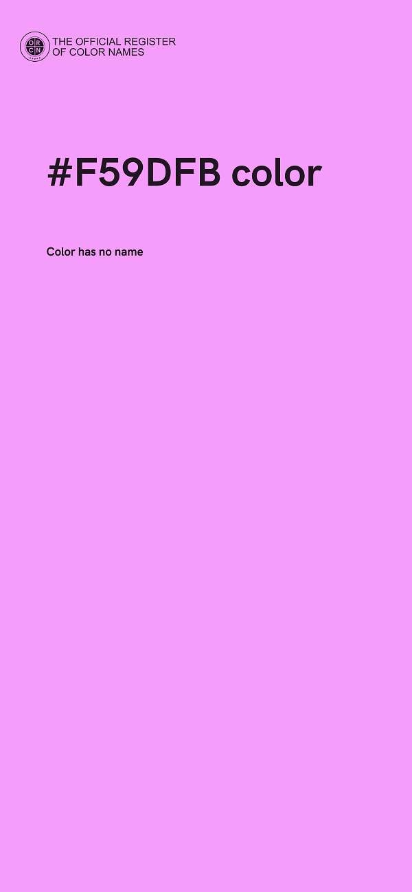 #F59DFB color image