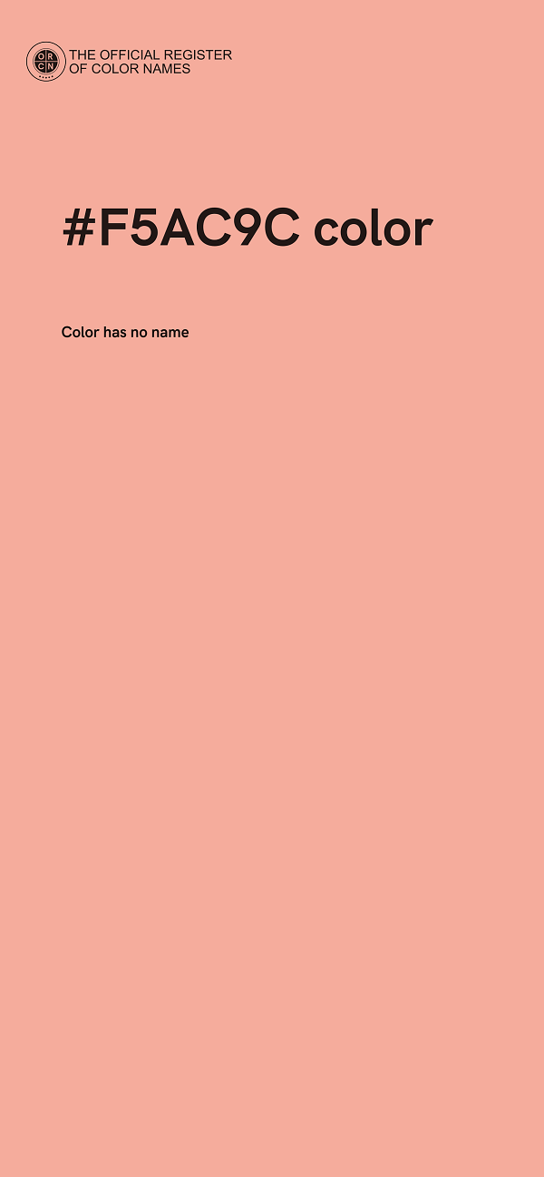 #F5AC9C color image