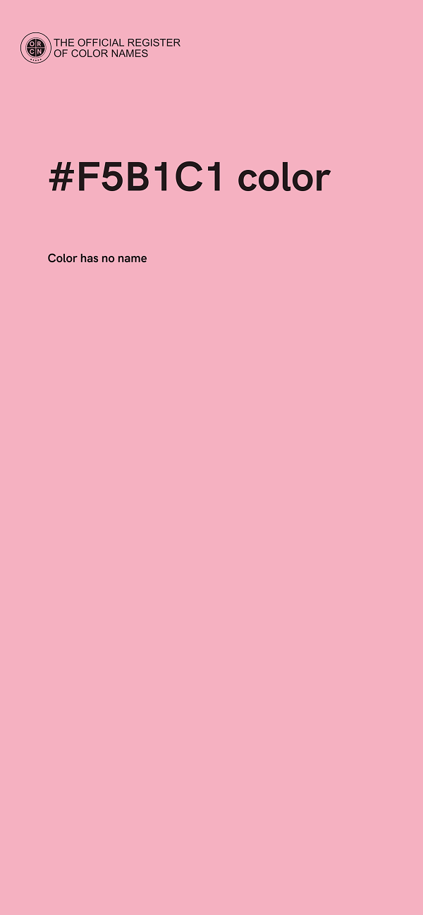 #F5B1C1 color image