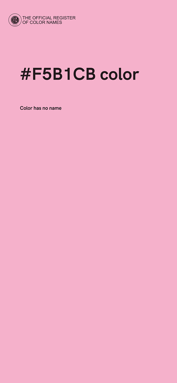 #F5B1CB color image