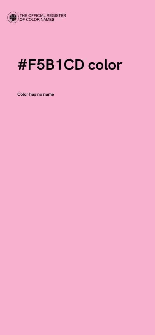 #F5B1CD color image