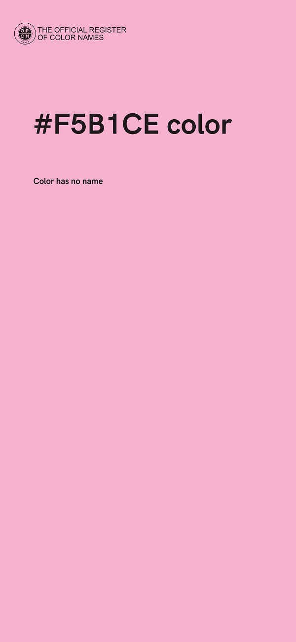 #F5B1CE color image