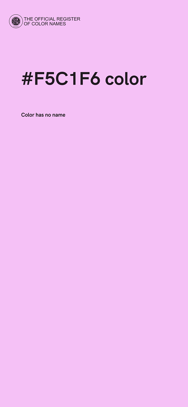 #F5C1F6 color image