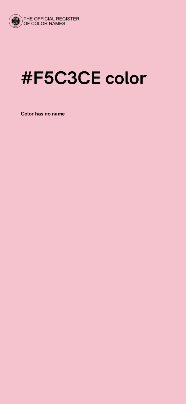#F5C3CE color image