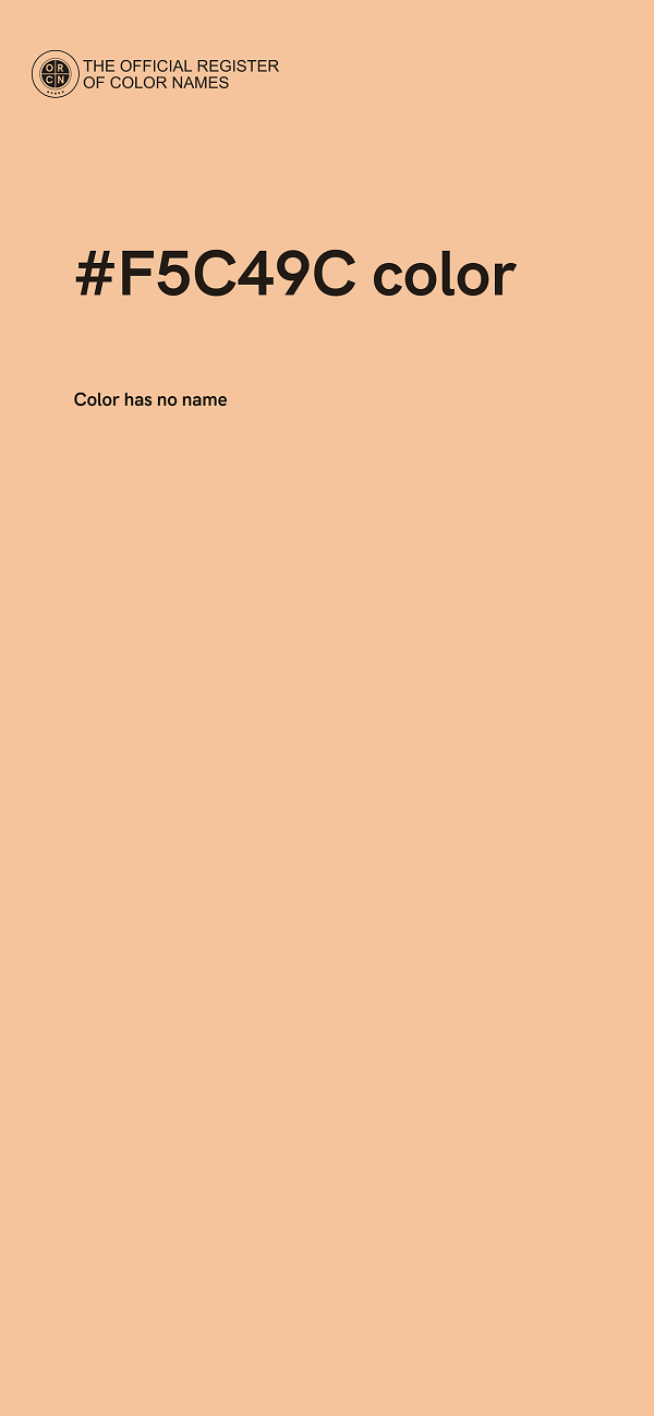 #F5C49C color image