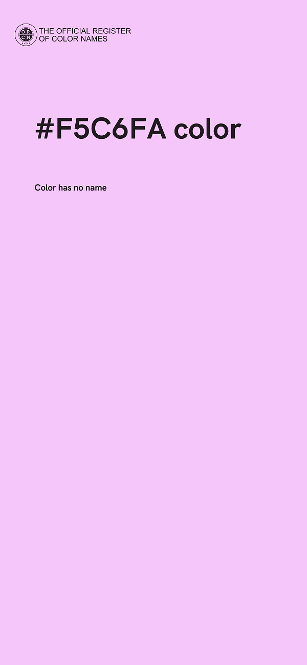 #F5C6FA color image
