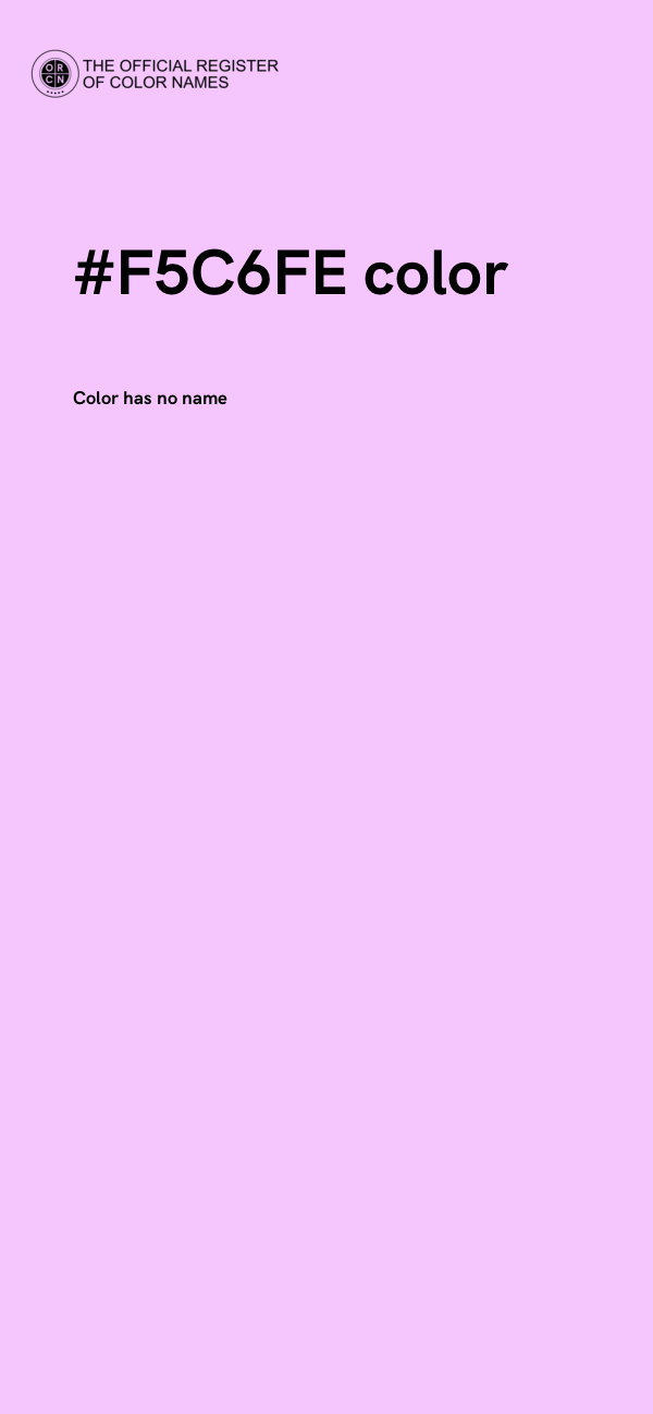 #F5C6FE color image