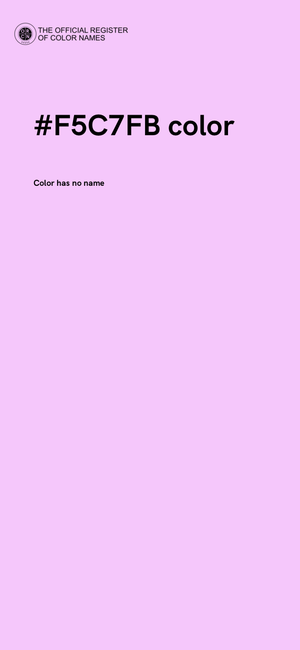 #F5C7FB color image