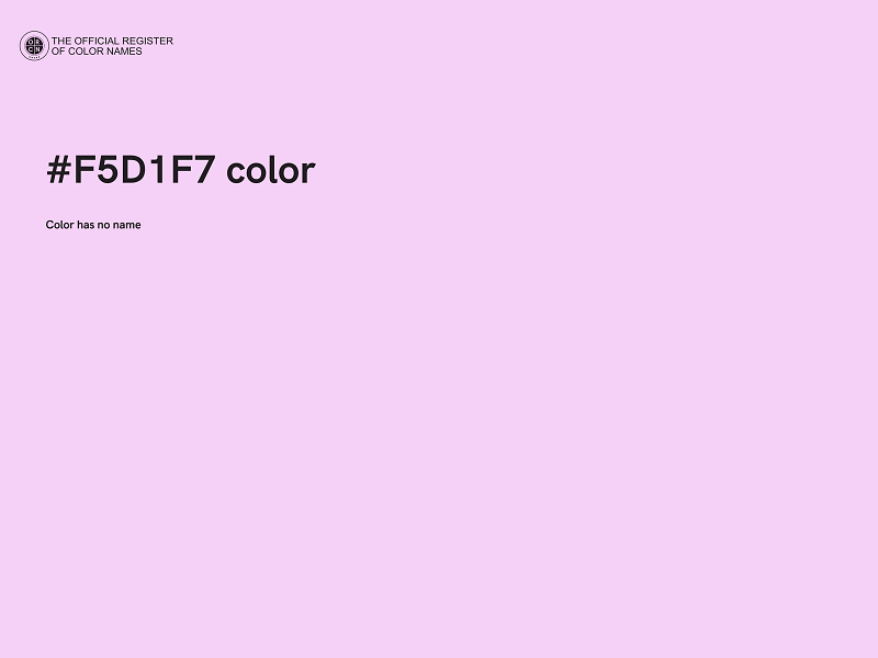 #F5D1F7 color image