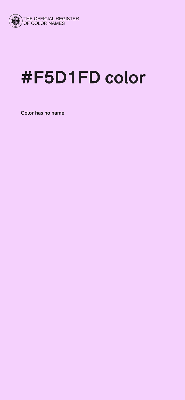 #F5D1FD color image