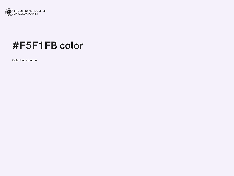 #F5F1FB color image