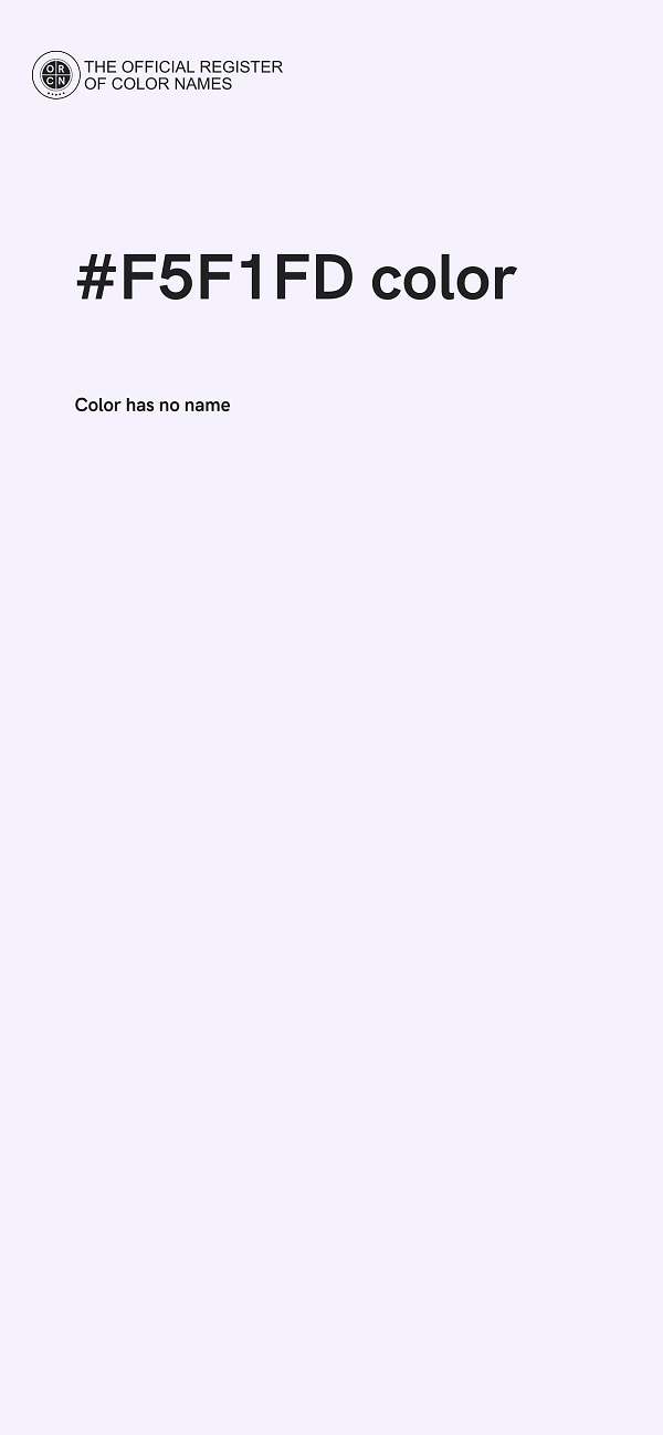 #F5F1FD color image