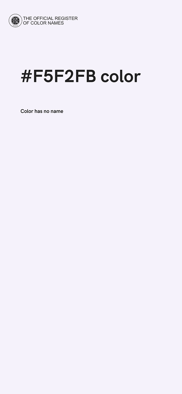 #F5F2FB color image