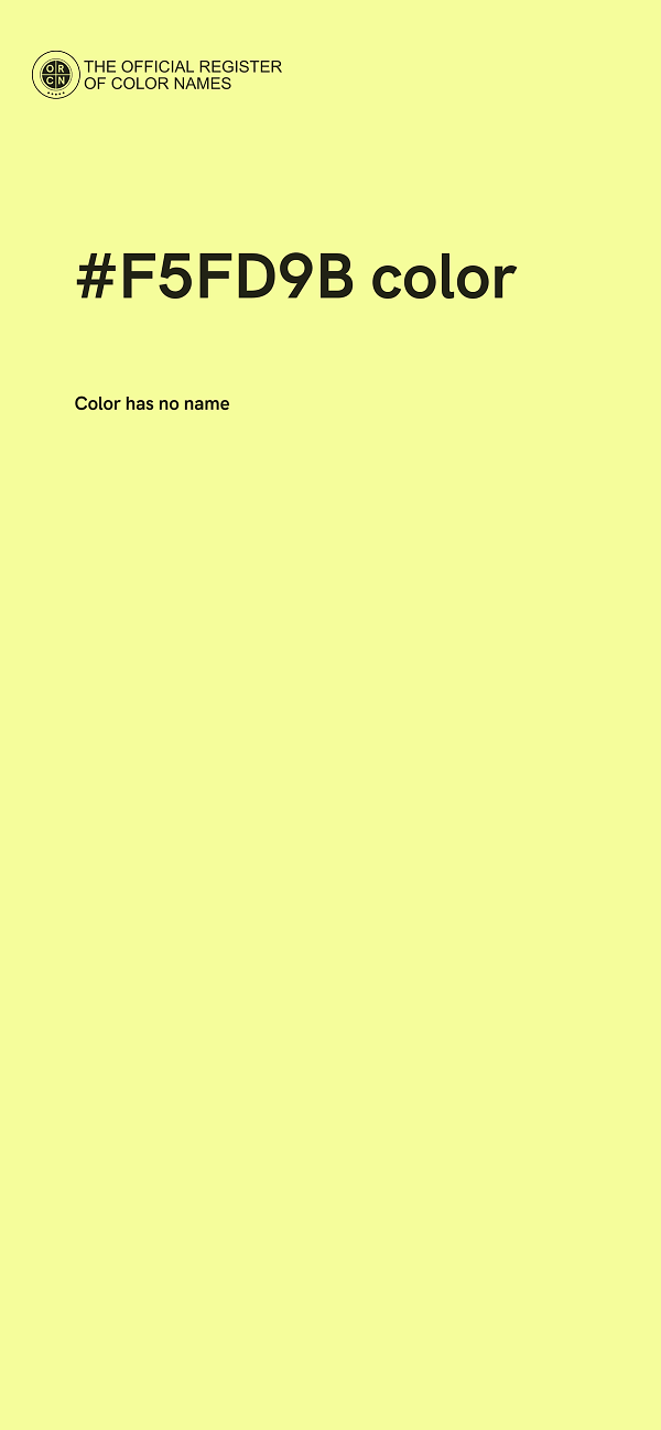 #F5FD9B color image