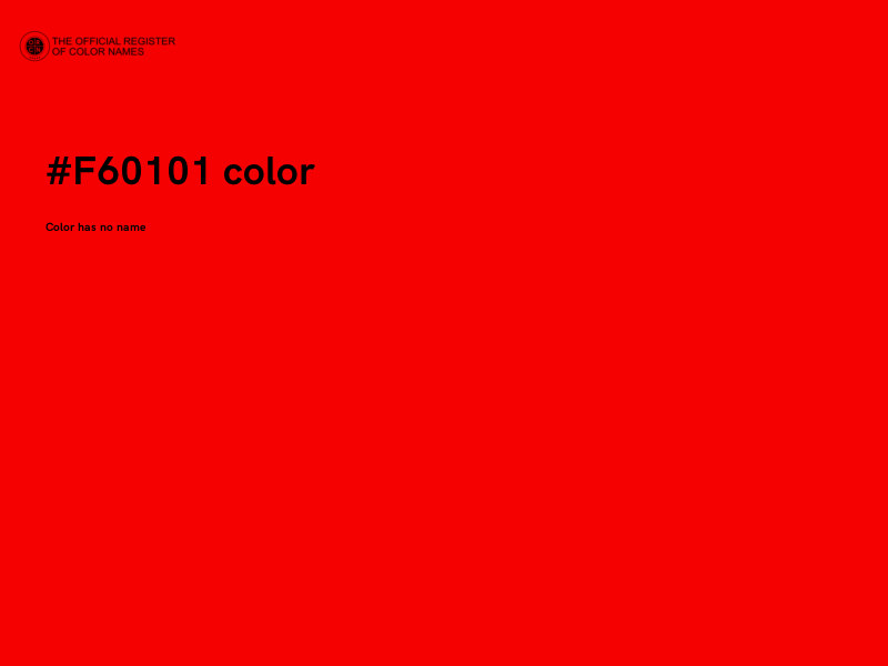 #F60101 color image