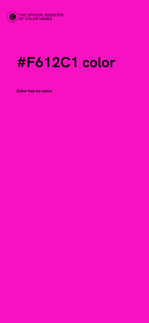 #F612C1 color image