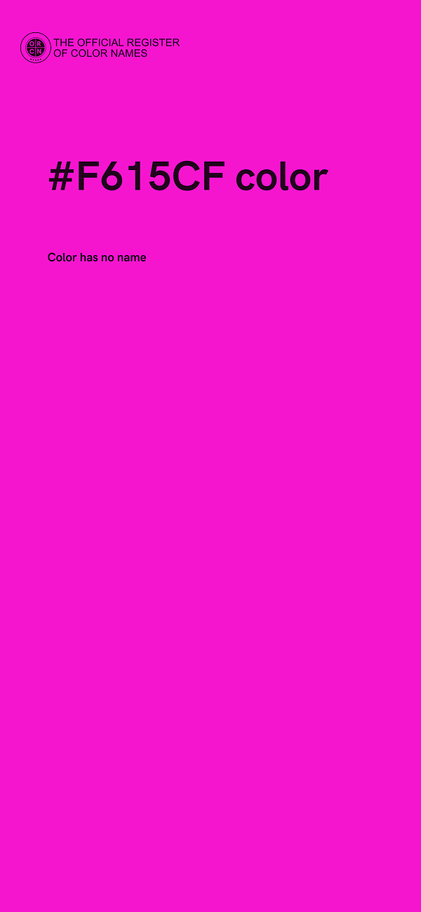 #F615CF color image