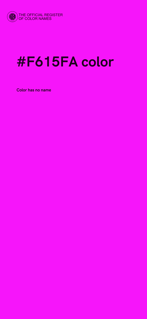 #F615FA color image