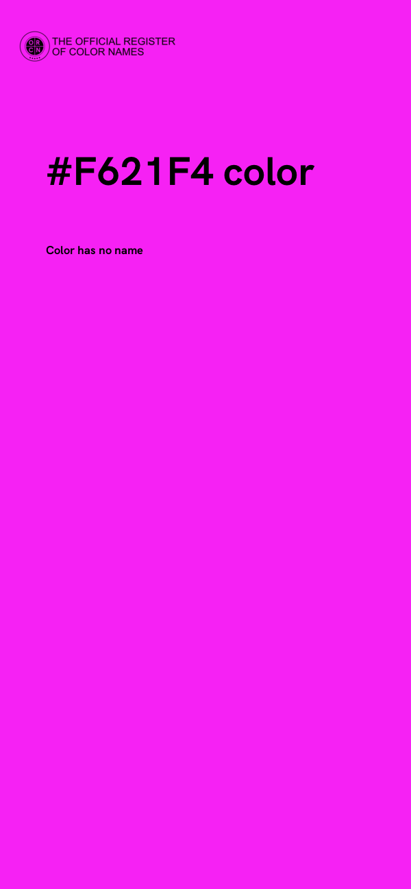 #F621F4 color image
