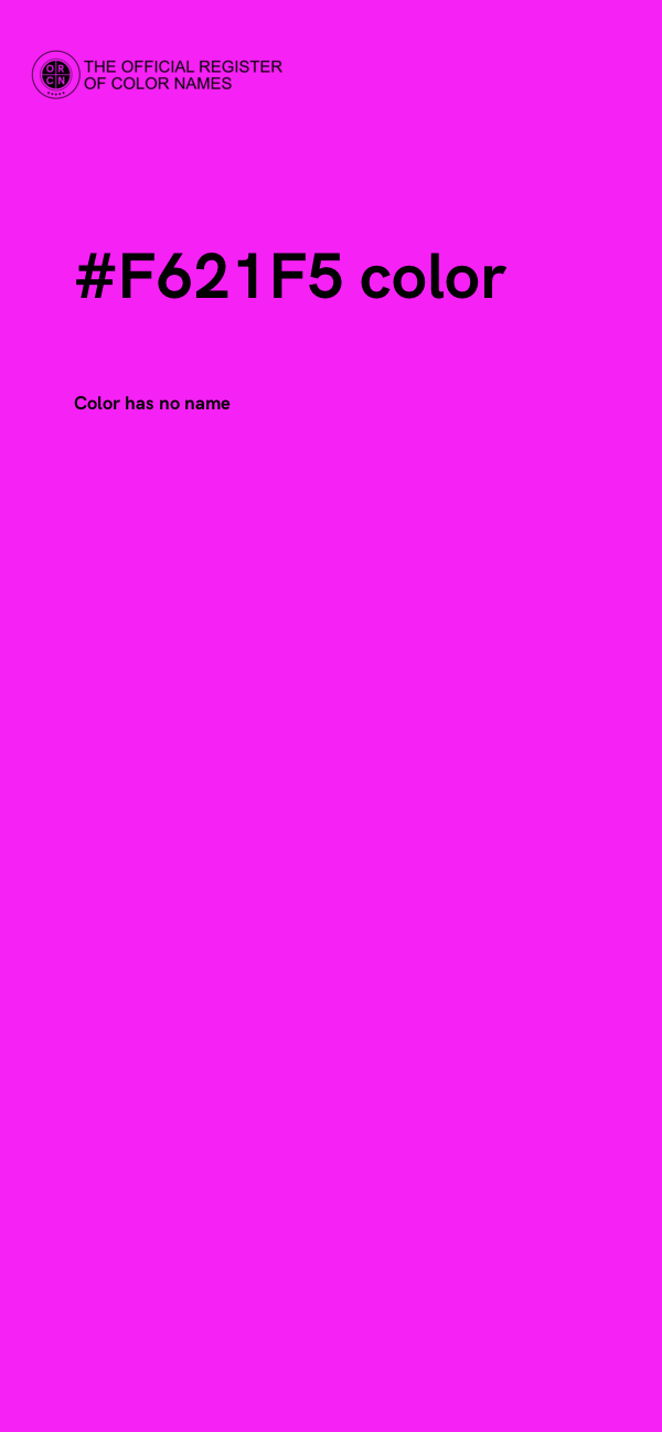 #F621F5 color image