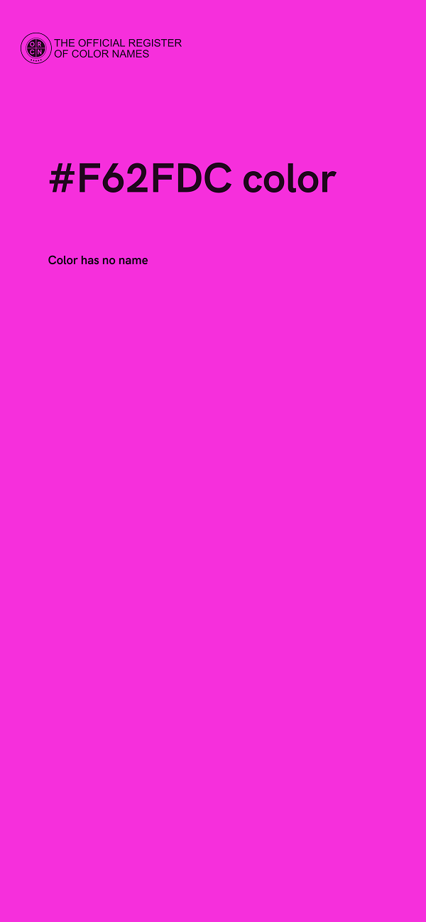 #F62FDC color image