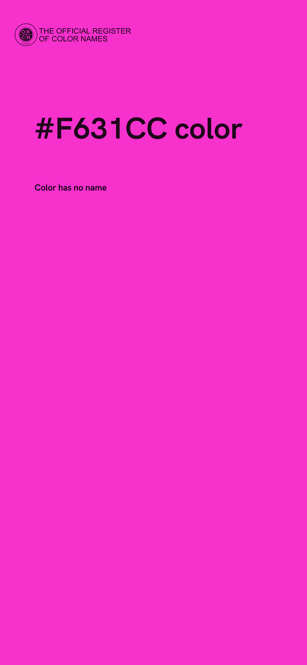 #F631CC color image