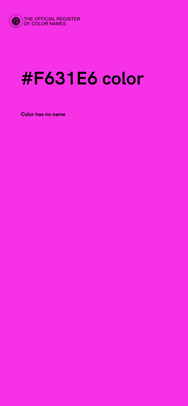 #F631E6 color image