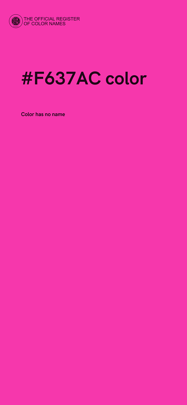 #F637AC color image