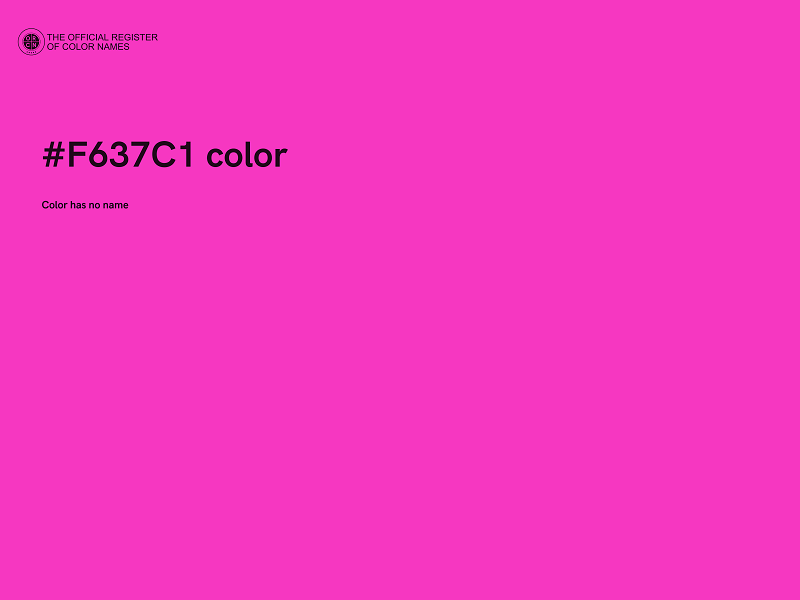 #F637C1 color image