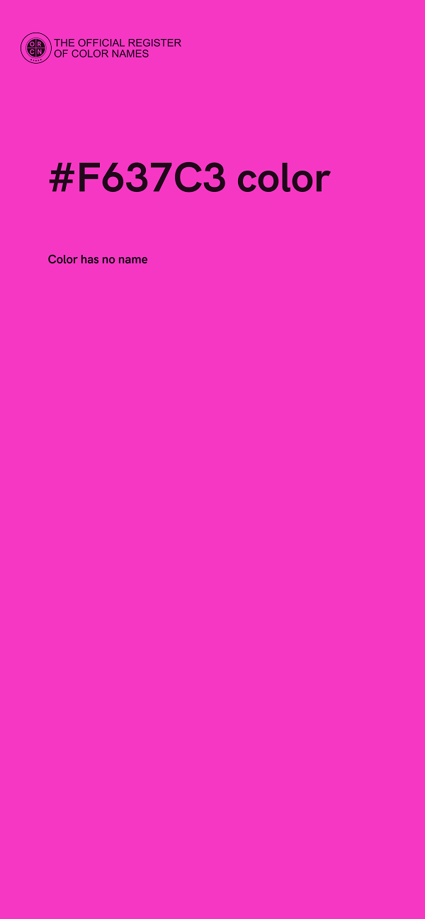 #F637C3 color image