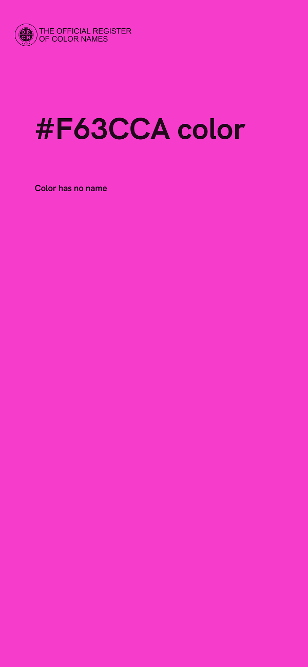#F63CCA color image