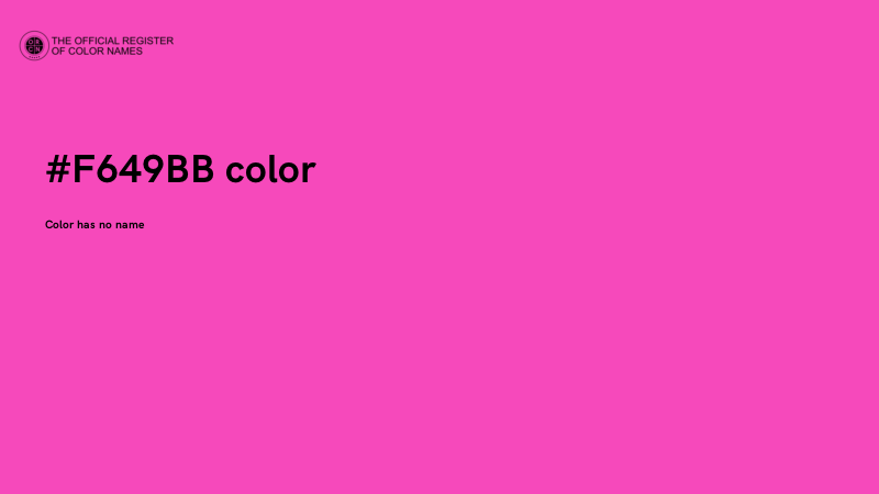 #F649BB color image