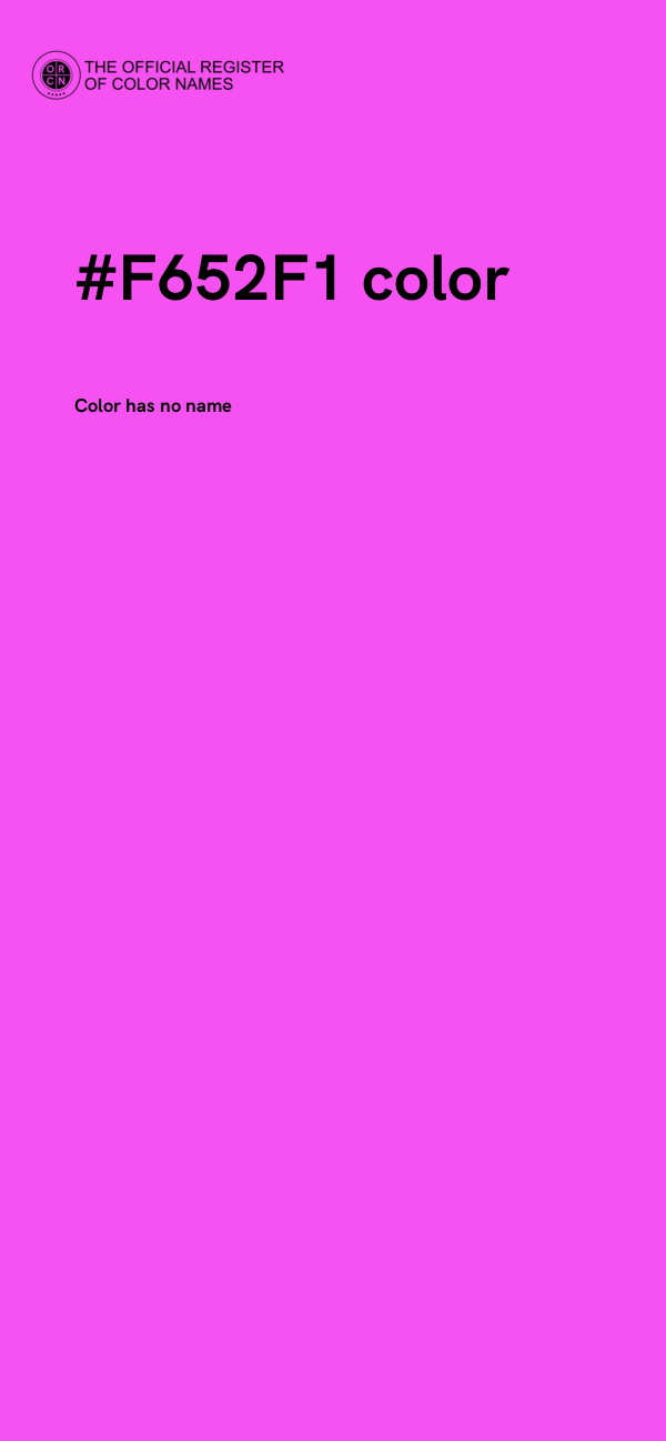 #F652F1 color image