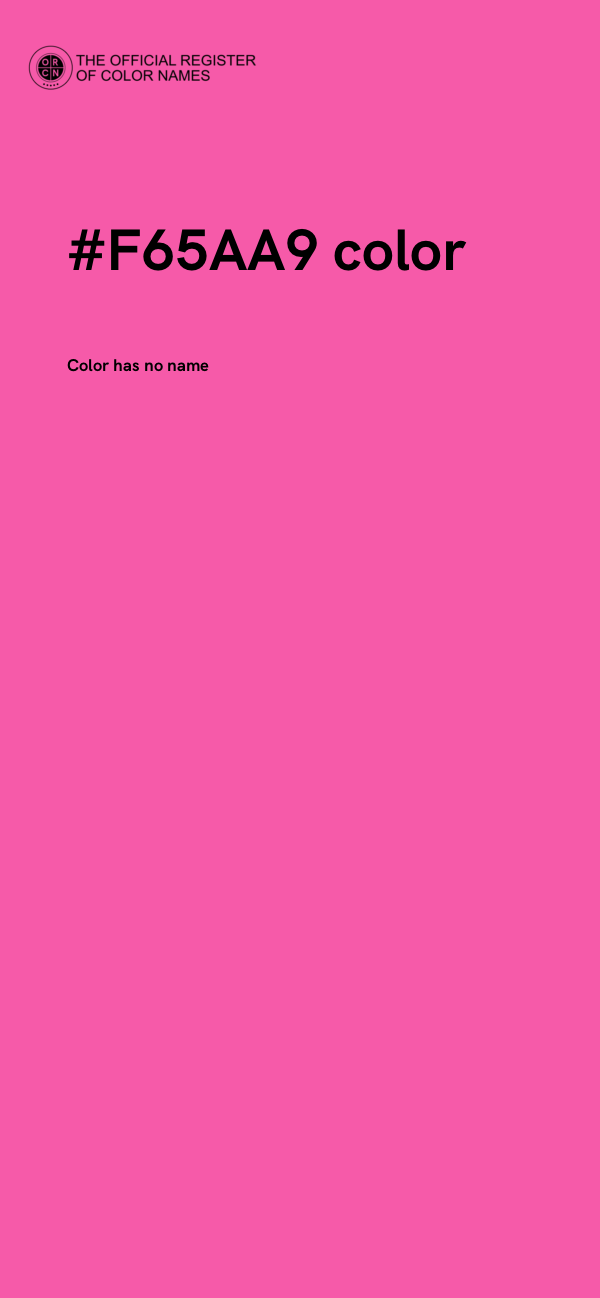 #F65AA9 color image