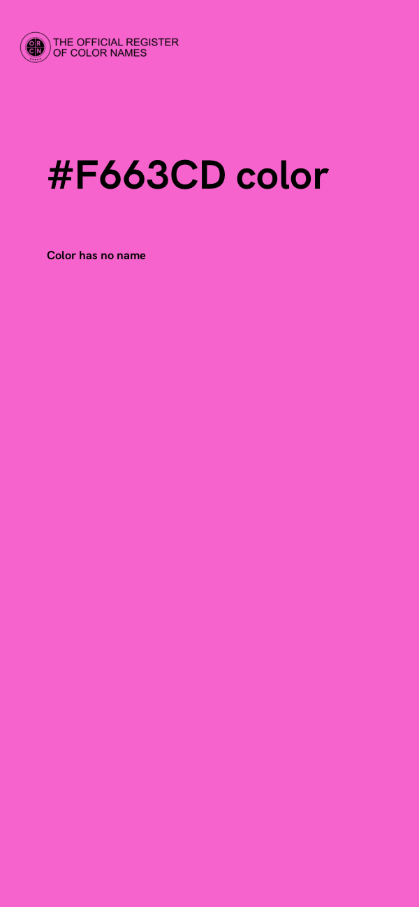 #F663CD color image