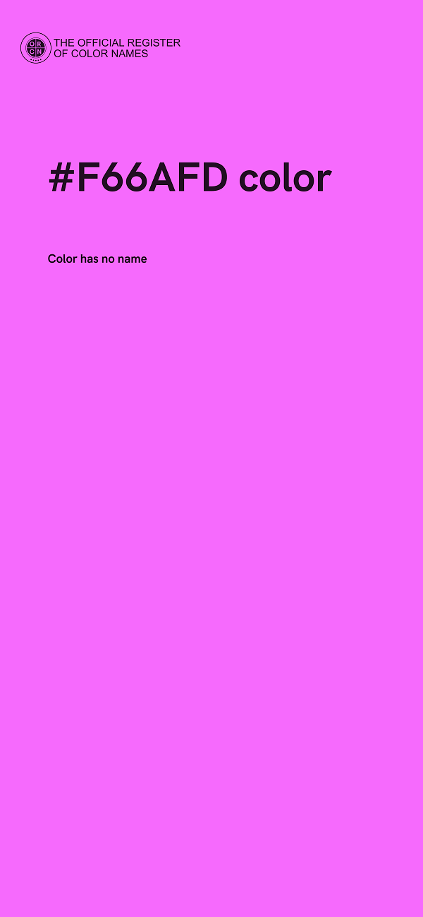 #F66AFD color image