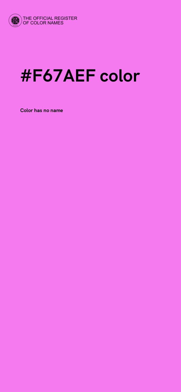 #F67AEF color image