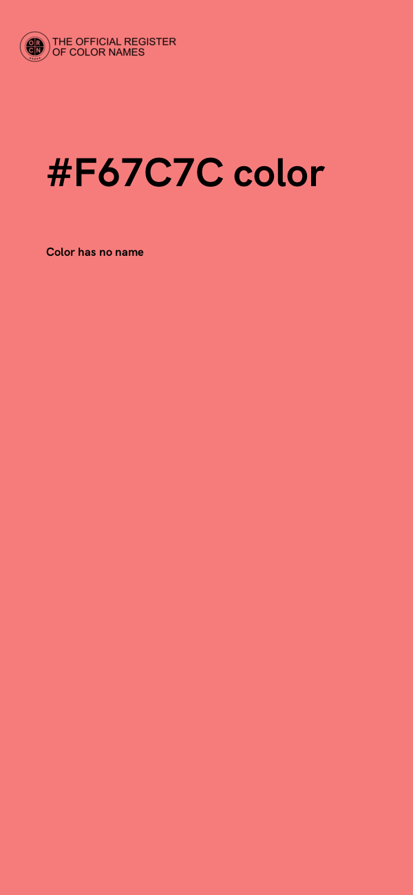 #F67C7C color image